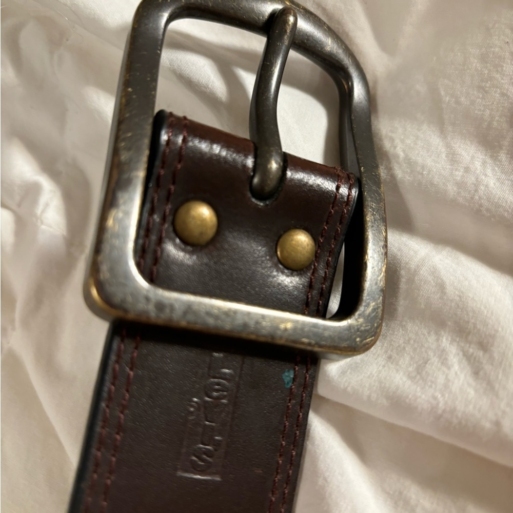 Vintage Levi’s leather belt